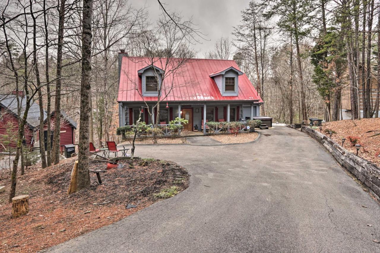 Pigeon Forge Cabin With Hot Tub, 12 Mi To Dollywood! Exteriör bild