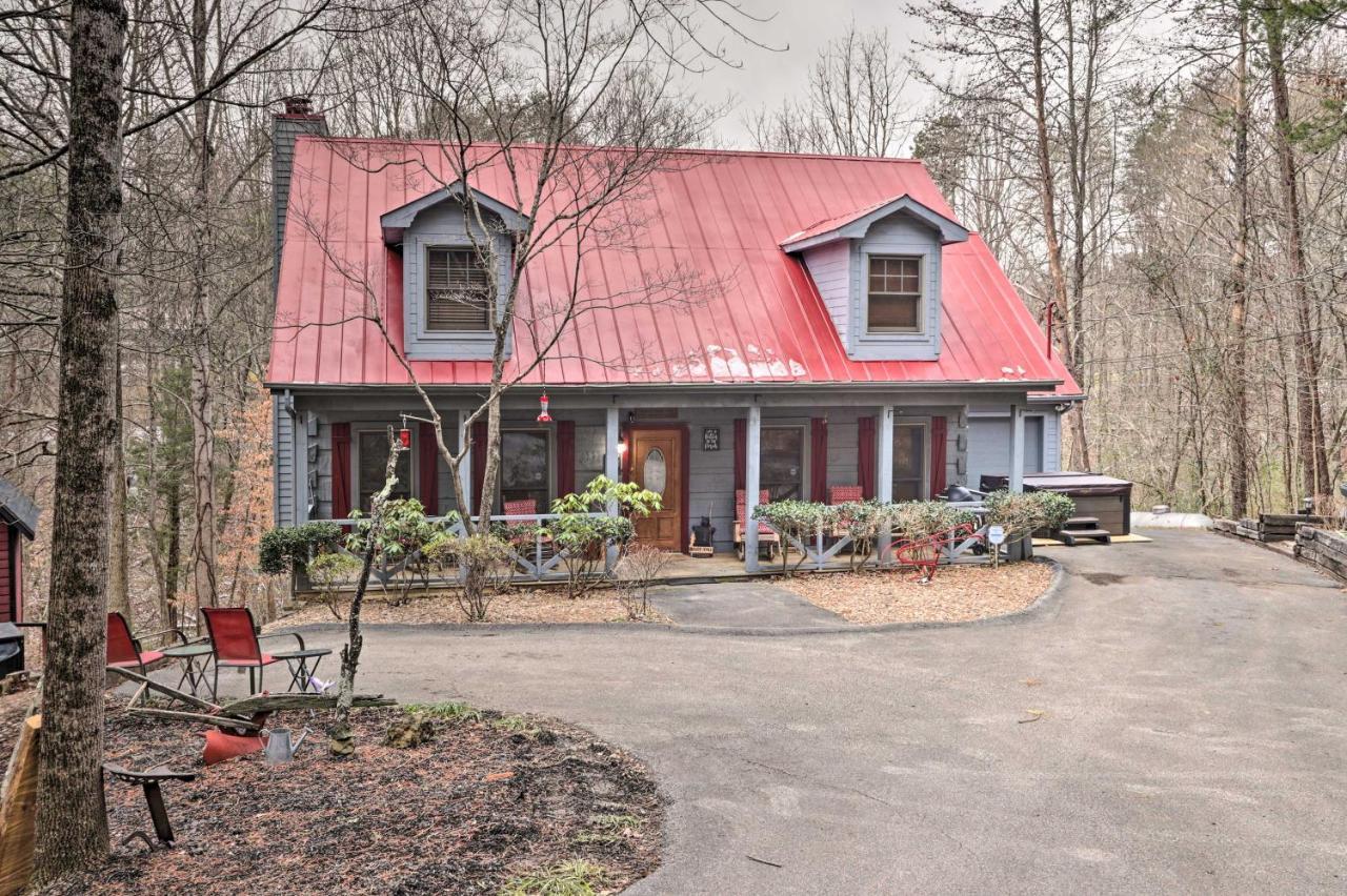 Pigeon Forge Cabin With Hot Tub, 12 Mi To Dollywood! Exteriör bild